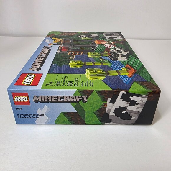 Retired LEGO 21158 Minecraft The Panda Nursery 204 pcs New & Factory Sealed - Picture 4 of 6
